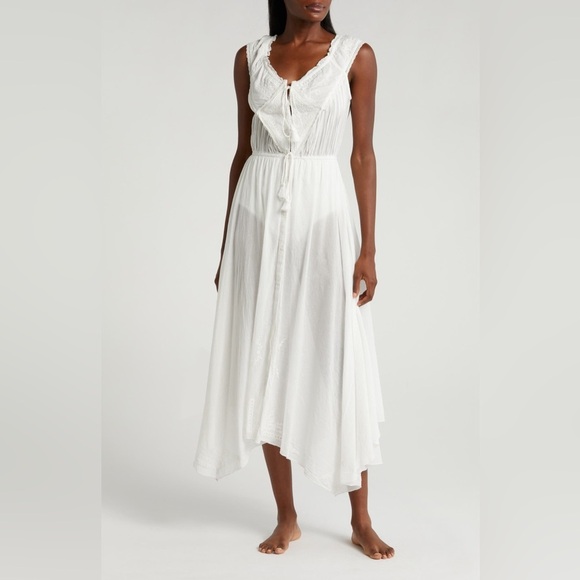 Intimately By Free People Other - NWOT Free People Intimitly Country Charm Maxi Bodysuit